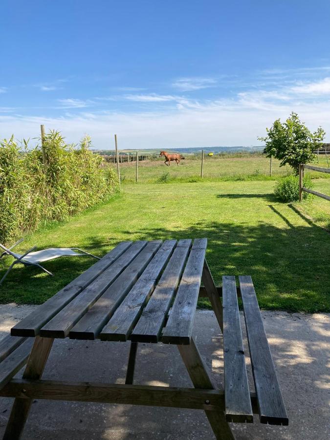 Le Clos De L'Angley Gites Et Ecurie Caffiers Exterior foto